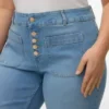 Vmckayla Jeans mit hoher Leibhöhe und ausgestelltem Bein