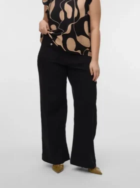 Vmckayla Jeans mit hoher Leibhöhe und weitem Bein