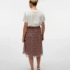 Vmclementine Midirock mit hoher Taille