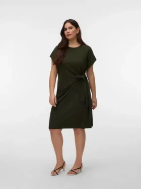 Vmclena Midi-Kleid