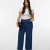 Vmclusia Jeans mit hoher Taille und weitem Bein