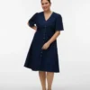 Vmcmelaney Midi-Kleid