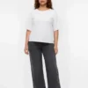 Vmcmira Mid Rise Wide Fit – Cropped-Jeans