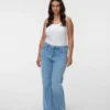 Vmcolivia High-Rise-Jeans in gerader Passform
