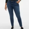 Vmcsela Mid-Rise-Jeans in Slim-Fit