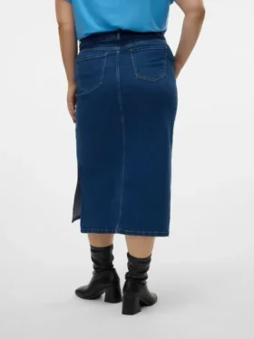 Vmcserena langer Rock mit hoher Taille