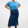 Vmcserena langer Rock mit hoher Taille