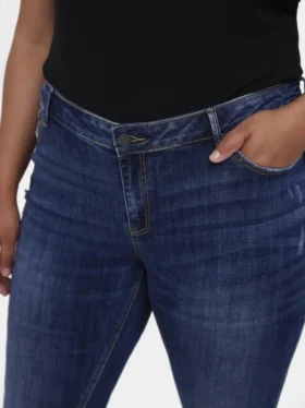 Vmcseven Mid Rise Skinny Fit Jeans