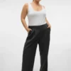 Vmcsilje-Hose mit mittlerer Taillenhöhe