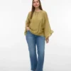Vmcstellastretch Jeans mit mittlerer Leibhöhe und weitem Bein