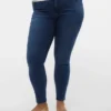Vmctanya Mid-Rise-Jeans in Skinny-Passform
