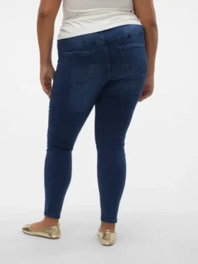 Vmctanya Mid-Rise-Jeans in Skinny-Passform