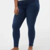 Vmctanya Mid-Rise-Jeans in Skinny-Passform