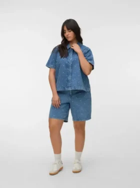 Vmctess Denim-Shorts