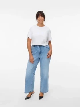 Vmctessa High-Rise-Jeans in gerader Passform
