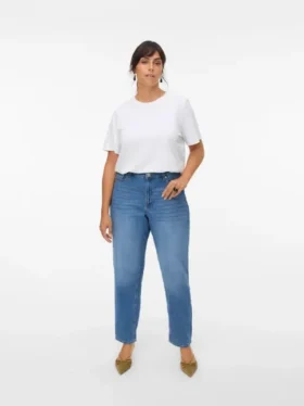 Vmctessa High-Rise-Mom-Fit-Jeans