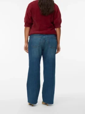Vmctessa Jeans mit hoher Leibhöhe und weitem Bein