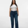 Vmctessa Jeans mit hoher Leibhöhe und weitem Bein