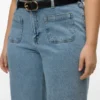 Vmctessa Jeans mit hoher Leibhöhe und weitem Bein