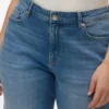 Vmctessa-Stretch-Jeans mit hoher Leibhöhe im Mom-Fit