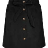 Vmvilja Cord-Minirock mit hoher Taille als Short