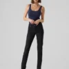 Vmdaf Mid-Rise-Jeans mit gerader Passform
