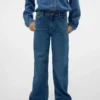 Vmdaisy Jeans mit hoher Leibhöhe und weitem Bein