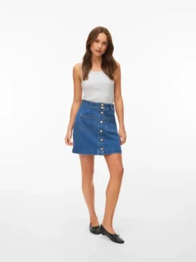 Vmdarya kurzer Short-Rock mit hoher Taille