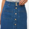 Vmdarya kurzer Short-Rock mit hoher Taille
