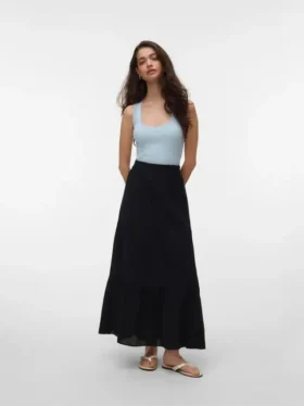 Vmdicthe langer Rock mit hoher Taille