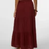 Vmdicthe langer Rock mit hoher Taille