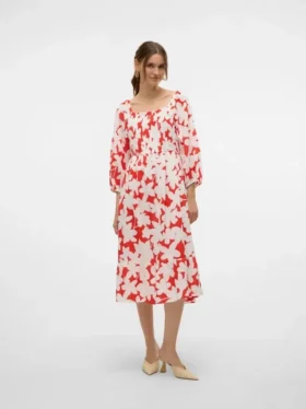 Vmdicthe Midi-Kleid