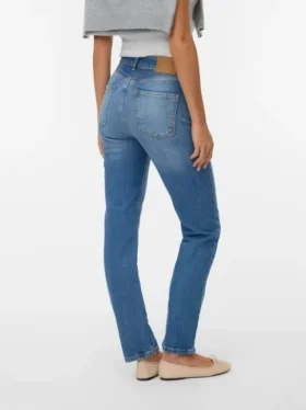 Vmelia High-Rise-Jeans in gerader Passform