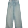Vmelina Super High Rise Jeans mit weitem Bein