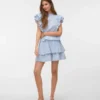 Vmelix kurzer Short-Rock mit hoher Taille