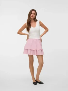 Vmelix kurzer Short-Rock mit hoher Taille