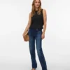 Vmella Mid Rise Straight Fit Jeans