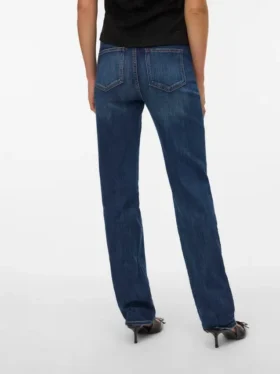 Vmella Mid Rise Straight Fit Jeans