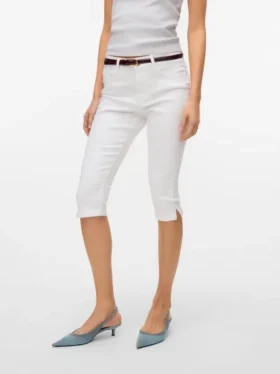 Vmelly Caprihose mit mittlerer Leibhöhe und schmaler Passform
