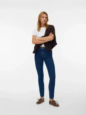 Vmelly Mid-Rise-Jeans in Skinny-Fit