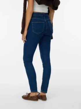 Vmelly Mid-Rise-Jeans in Skinny-Fit