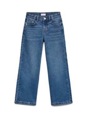 Vmemilie Jeans mit mittlerer Taillenhöhe und weitem Bein