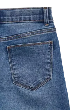 Vmemilie Jeans mit mittlerer Taillenhöhe und weitem Bein