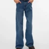 Vmemilie Jeans mit mittlerer Taillenhöhe und weitem Bein