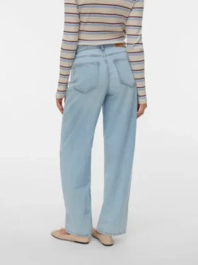 Vmestelle High Rise Barrel Fit Jeans