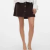 Vmetta kurzer Short-Rock mit hoher Taille