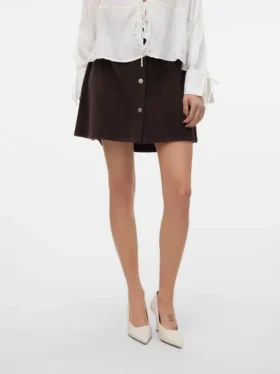 Vmetta kurzer Short-Rock mit hoher Taille