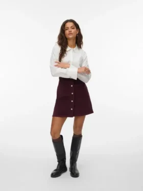Vmetta kurzer Short-Rock mit hoher Taille