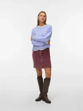 Vmetta kurzer Short-Rock mit hoher Taille