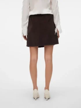Vmetta kurzer Short-Rock mit hoher Taille